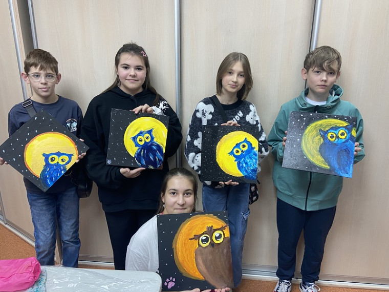 Каникулы для 6 «д» класса начались с творчества!.